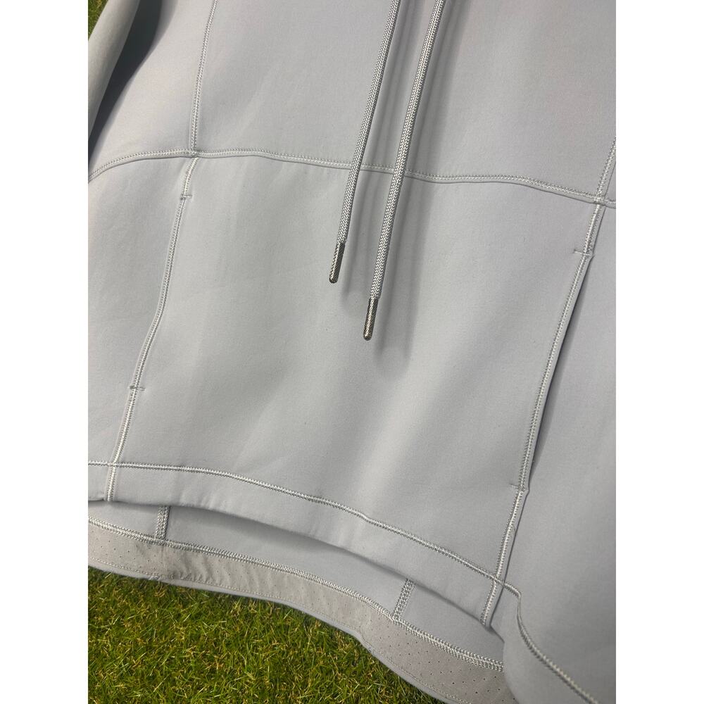 Lululemon Challenge Round Hoodie Rhino Gray Athleisure Pullover Cropped Size 2 - Picture 4 of 10